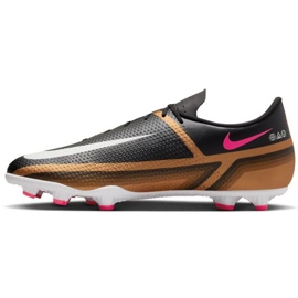 Chuteira Nike Phantom GT2 Club Qatar FG/MG M DR5968 810 marrom preto beges e marrons 1