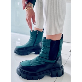 BM Botas de neve com isolamento Milan Green verde 2 BM Botas de neve com isolamento Milan Green verde 2