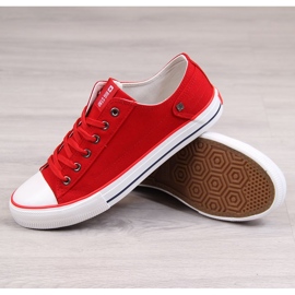 Tênis baixo masculino vermelho Big Star DD174274 1