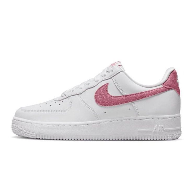 Tênis Nike Air Force 1 '07 W DQ7569-101 branco rosa 1