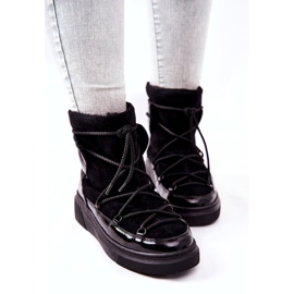 FILIPCZYK Botas de neve de camurça isoladas preto 3