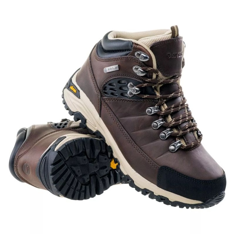 Sapatos Hi-Tec Lotse Mid Wp 92800184512 marrom 1
