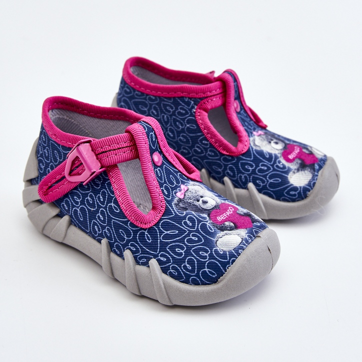 BEFADO S.A. Sapatos Chinelos Urso Befado 110P469 Rosa Marinho azul marinho 1