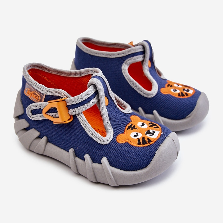 BEFADO S.A. Sapatos Chinelos Befado Tigre 110P462 Marinho azul marinho 1