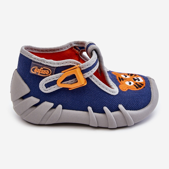 BEFADO S.A. Sapatos Chinelos Befado Tigre 110P462 Marinho azul marinho 2