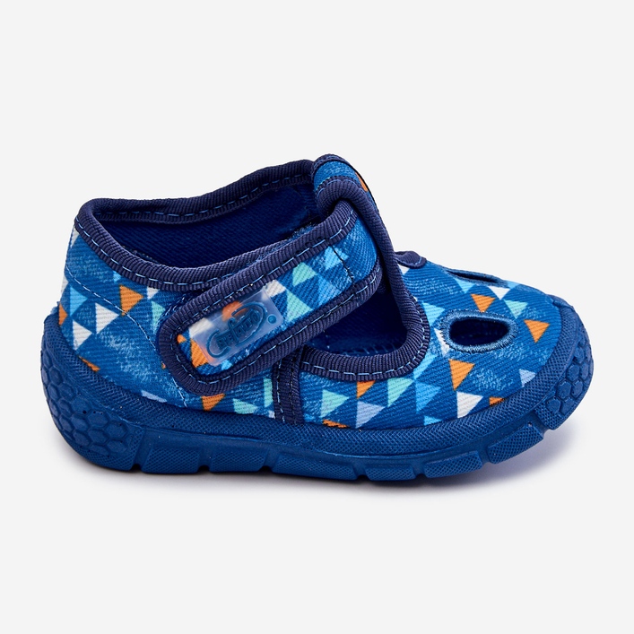 BEFADO S.A. Sapatos Chinelos Befado Triângulos 533P023 Azul 2