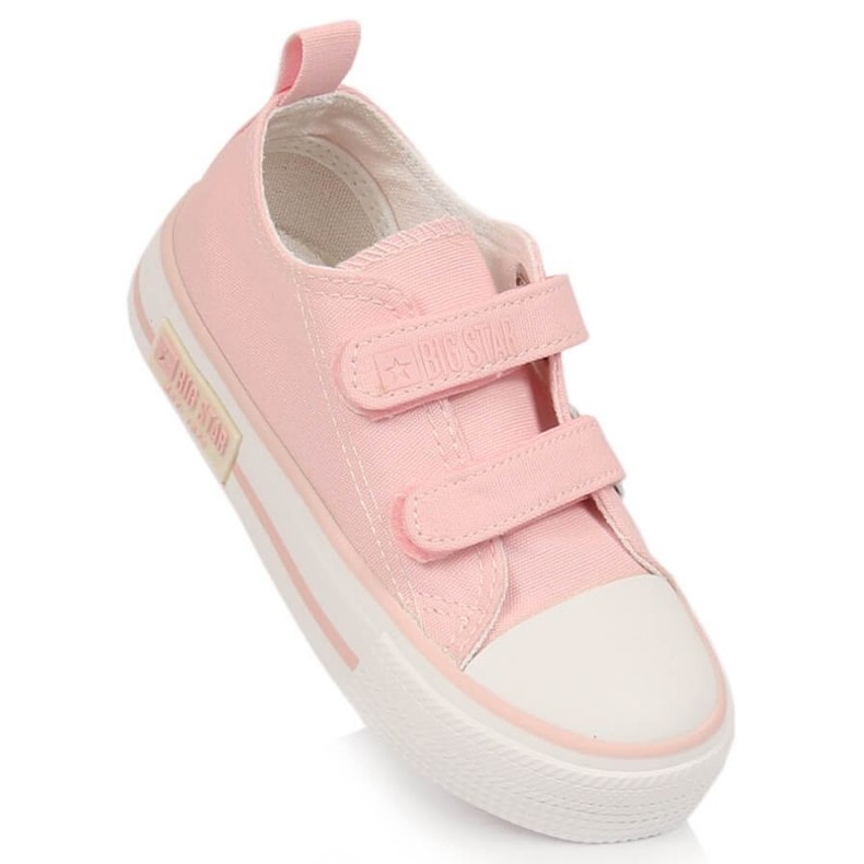 Sapatos, sapatilhas Big Star Jr. KK374083 INT1810 rosa 1 Sapatos, sapatilhas Big Star Jr. KK374083 INT1810 rosa 1