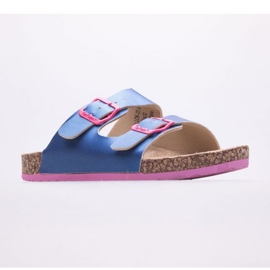 Chinelos Lee Cooper Jr. LCW-22-35-1187K azul 1