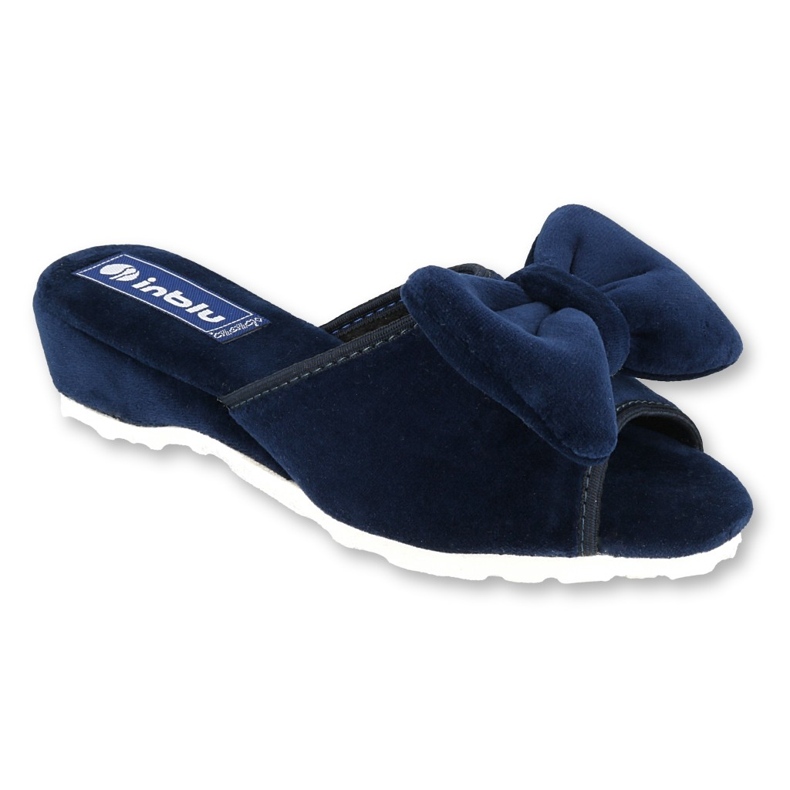 Sapatos femininos Inblu 155D118 azul marinho 1