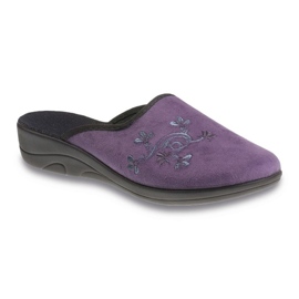 Sapatos femininos Befado pu 552D006 roxo 2