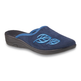 BEFADO S.A. Sapatos femininos Befado pu 552D002 azul marinho 2