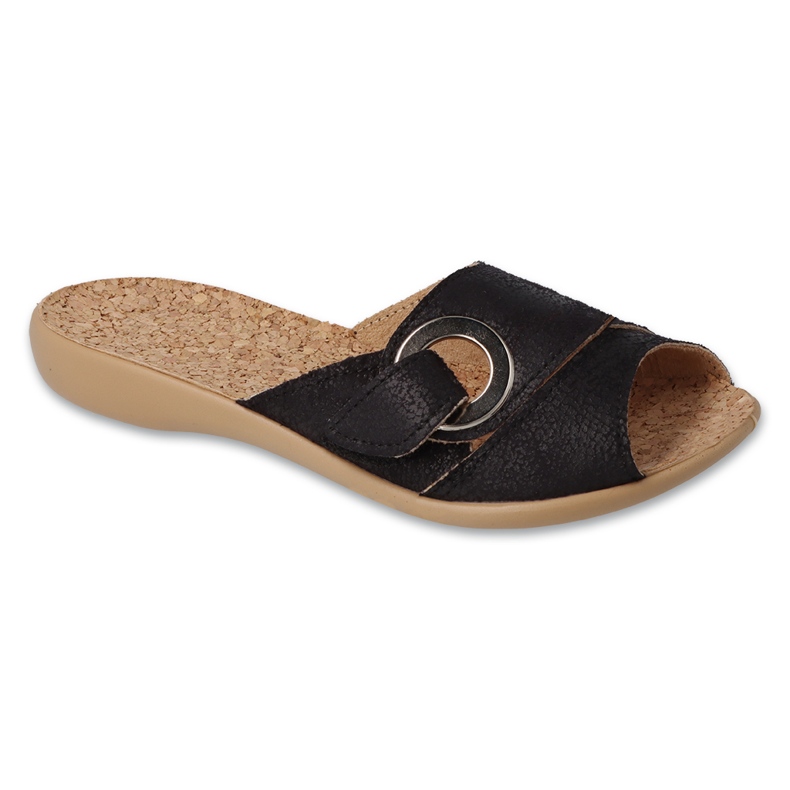 Sapatos femininos Befado pu 265D005 preto 1