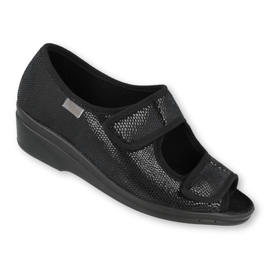 Sapatos femininos Befado pu 051D014 preto 2