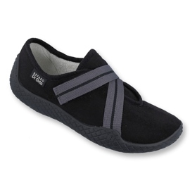 Sapatos femininos de Befado Pu-Young 434D014 Black preto 2