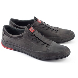 Polbut Sapatos casuais masculinos cinza K22 2