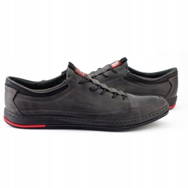 Polbut Sapatos casuais masculinos cinza K22 4