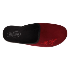 Calçado feminino Befado pu 552D018 vermelho multicolorido 1