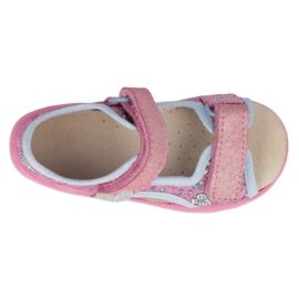 Sapatos infantis Befado pu 065P147 rosa 3