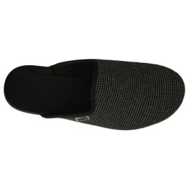 Slippers masculinos de Befado PU 548M031 Melange Grey cinza 1