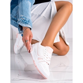 SHELOVET Calçados Esportivos da Moda branco 1