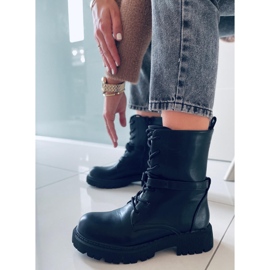 BM Botas com cadarço Barkley Black preto 2