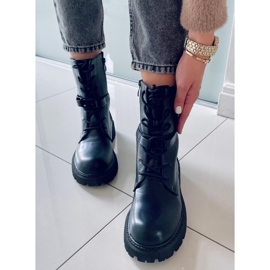 BM Botas com cadarço Barkley Black preto 1
