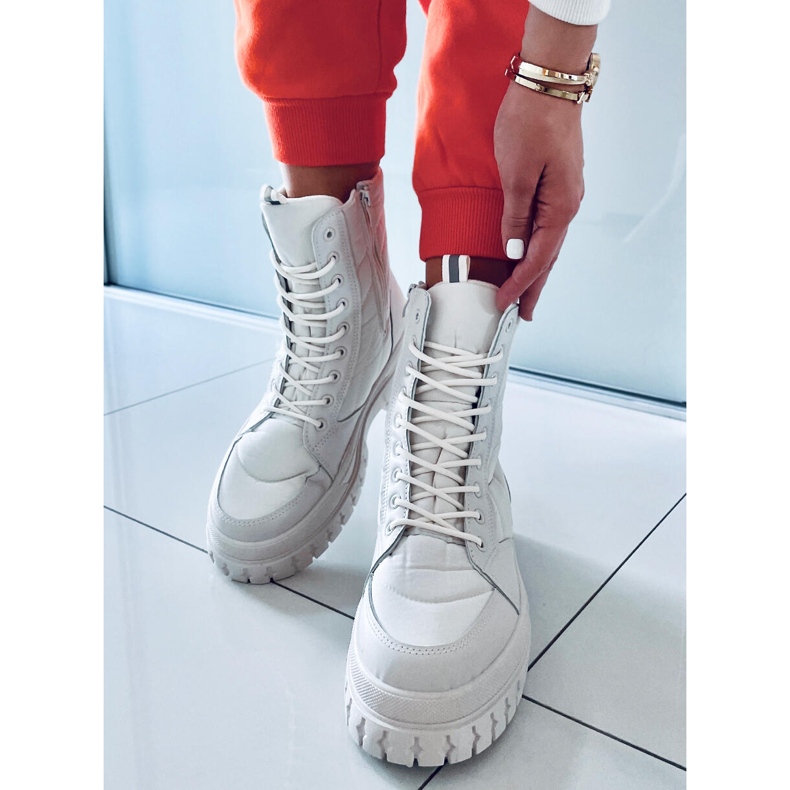 PA1 Botas rasas com cadarço Barkin Beis bege 1