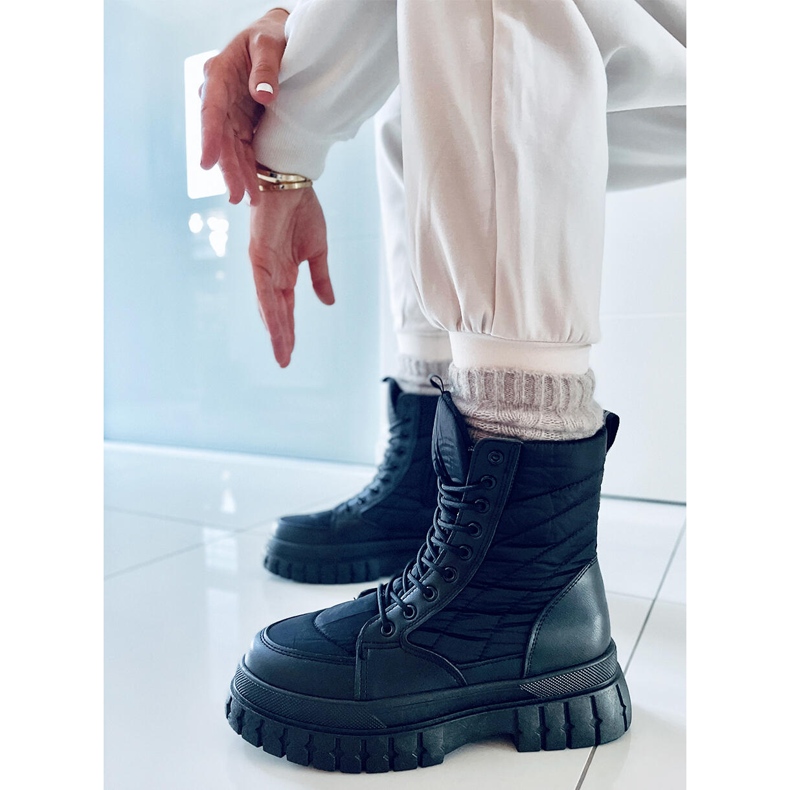 PA1 Botas rasas com cadarço Barkin Negro preto 1