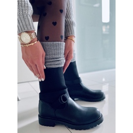 Botas com uma parte superior flexível em Walls Black preto 2