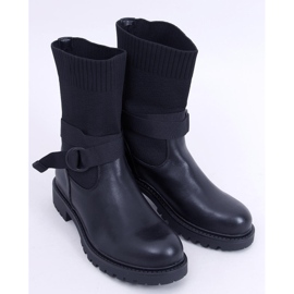 Botas com uma parte superior flexível em Walls Black preto 1