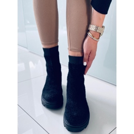 PA1 Roanna Botas de meia preta preto 1