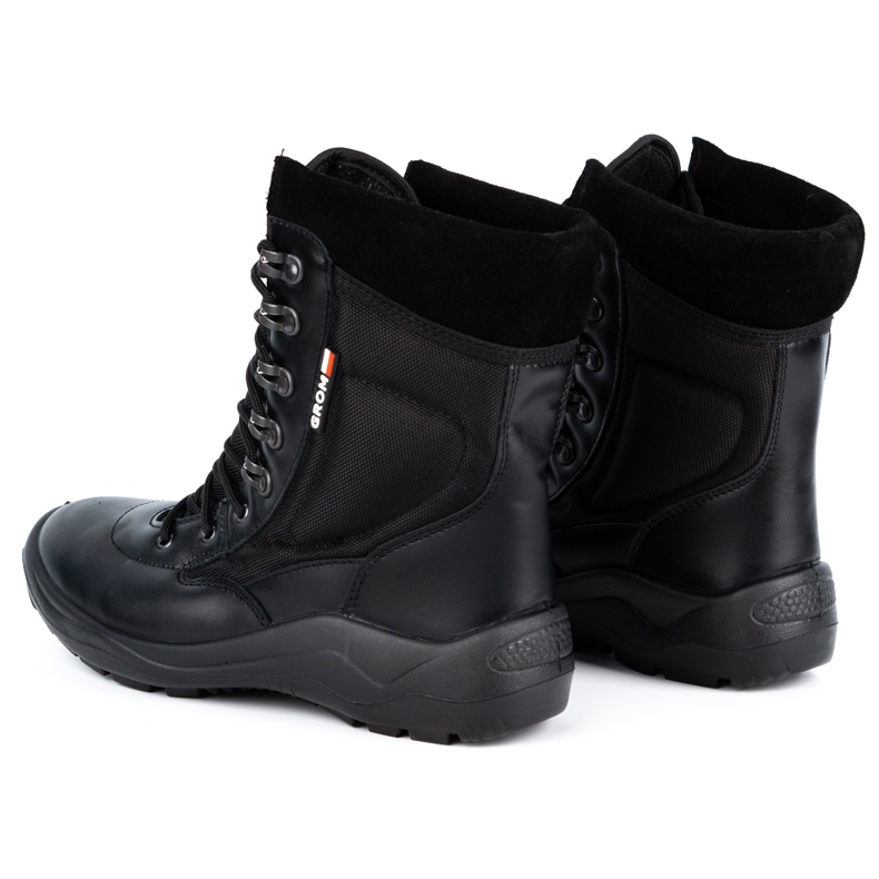 Olivier Botas táticas militares para proteção Grom 1138 preta preto 6