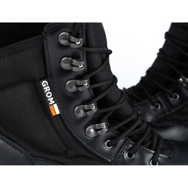 Olivier Botas táticas militares para proteção Grom 1138 preta preto 5