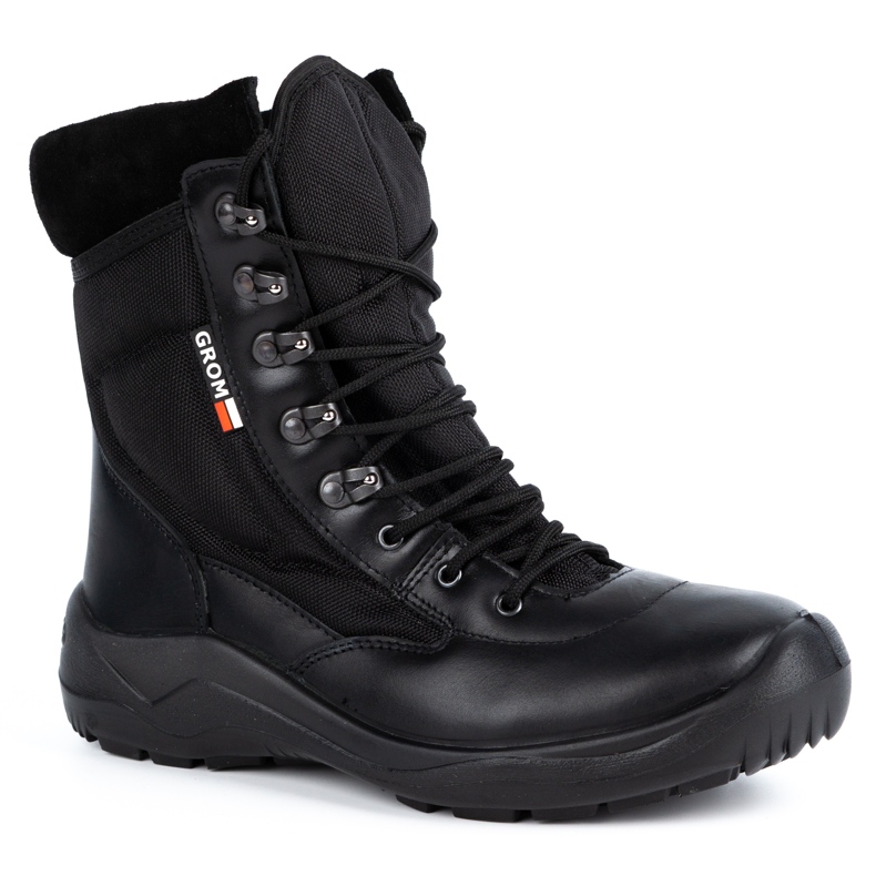 Olivier Botas táticas militares para proteção Grom 1138 preta preto 3