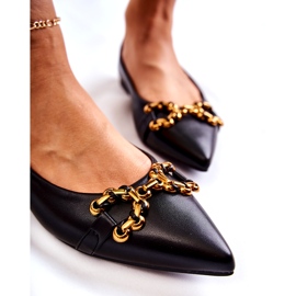 WS1 Bailarinas femininas em Spitz com ornamento preto Carlos 2