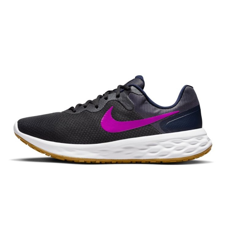 Tênis de corrida Nike Revolution 6 Next Nature M DC3728-011 preto 1