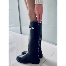 PA1 Botas de equitação Larson Black para mulher preto 1