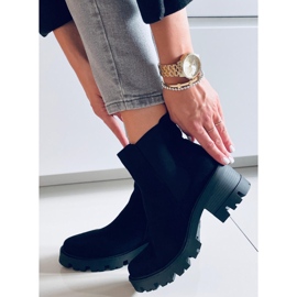 Ragga Bota preta de salto alto preto 2