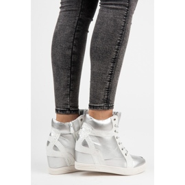 Vinceza Botins Amarrados cinza 2