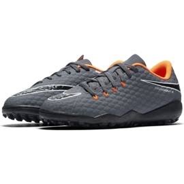 Chuteira Nike Hypervenom PhantomX 3 cinza tons de cinza 1