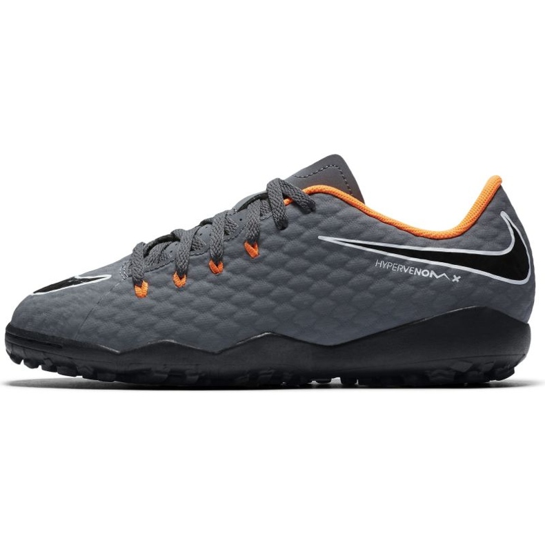 Chuteira Nike Hypervenom PhantomX 3 cinza tons de cinza 2