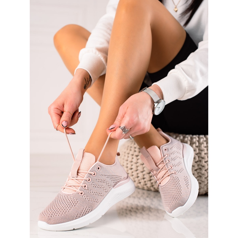 TRENDI Sapatos Rosa Claro 1