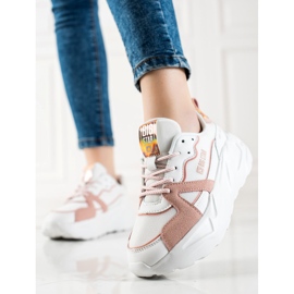 Tênis feminino Big Star JJ274602 branco 1