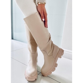 PA1 Botas com corrente July Beige bege 2