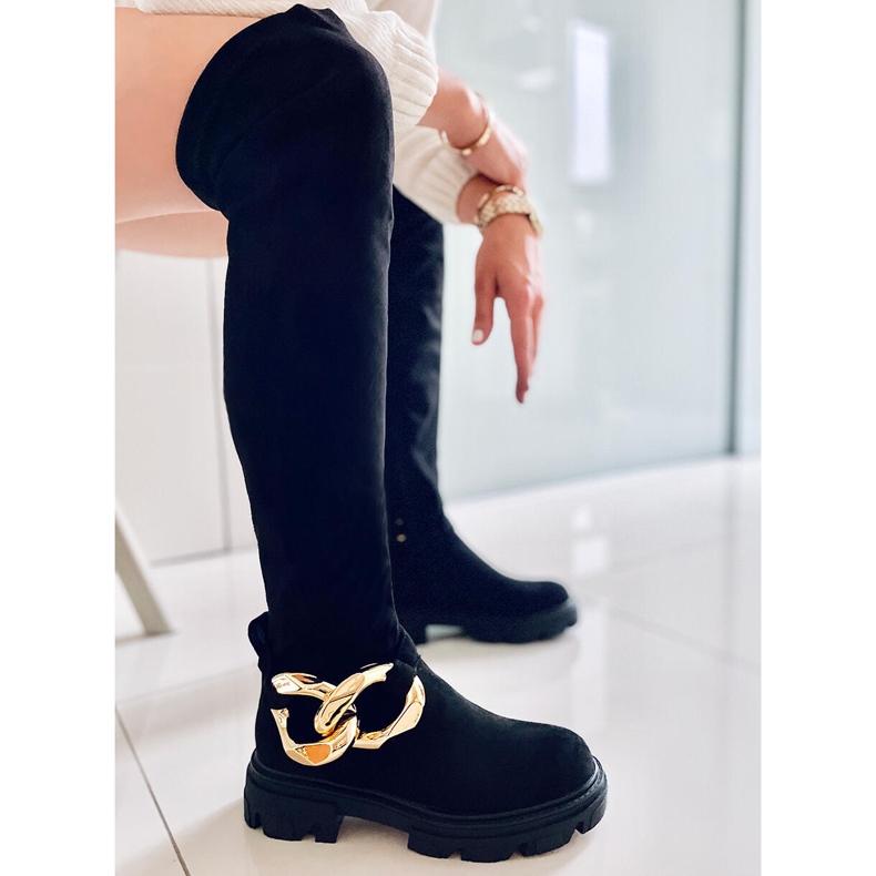 PA1 Procura-se botas pretas de camurça preto 2