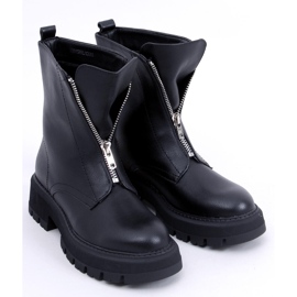 PA1 Botas militares Laura Black preto 1