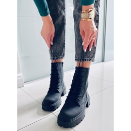 PA1 Bota Tamar Black com cadarço preto 1 PA1 Bota Tamar Black com cadarço preto 1