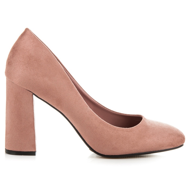 Seastar Bombas de camurça rosa 1