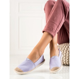 DK Alpargatas roxas na moda tolet 1