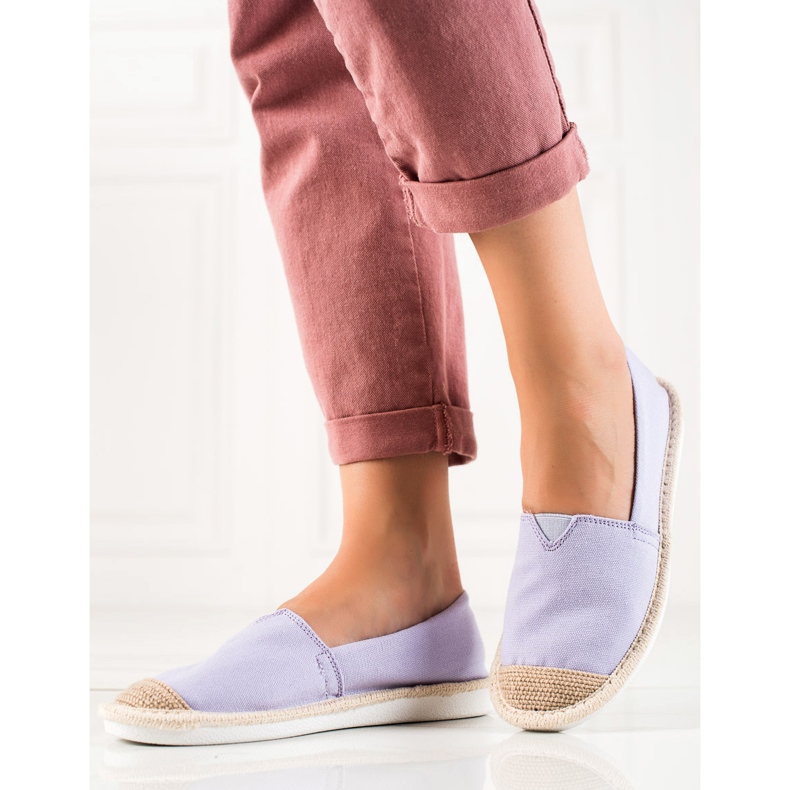 DK Alpargatas roxas na moda tolet 2 DK Alpargatas roxas na moda tolet 2